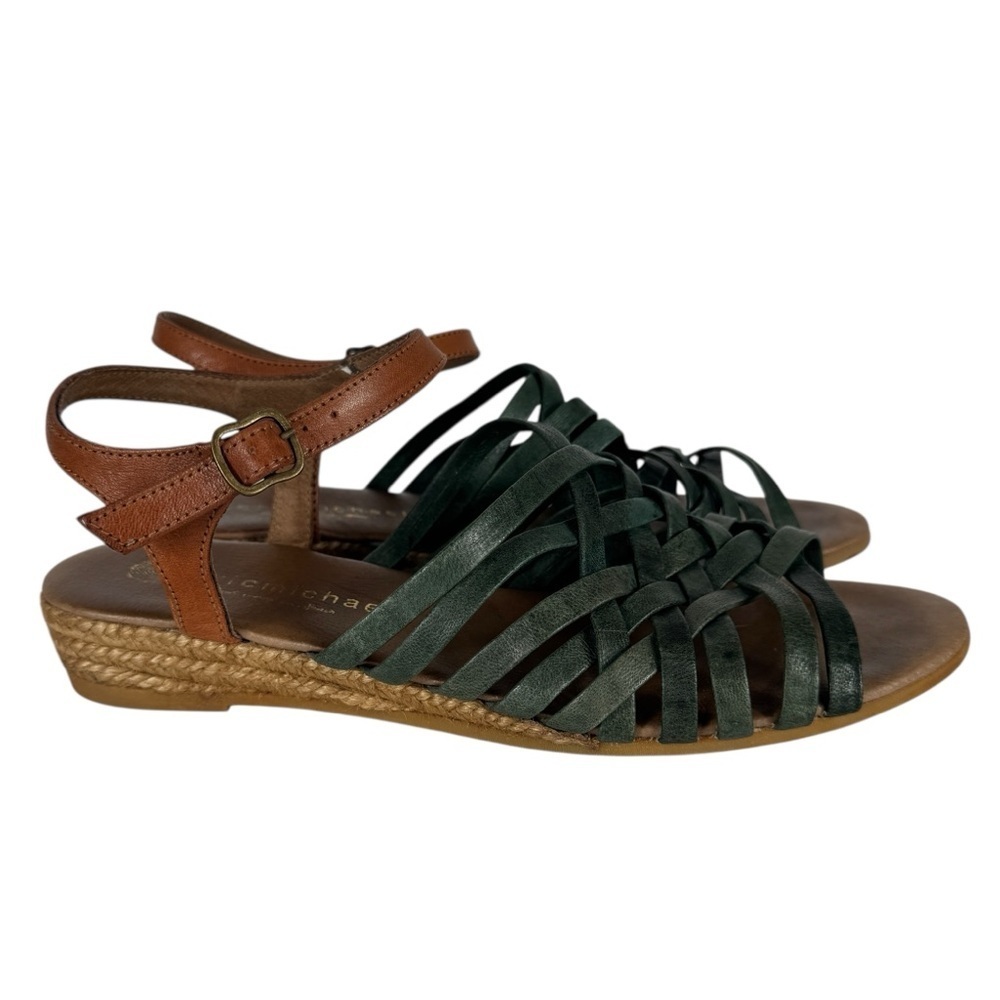 Eric Michael Strappy Espadrille Sandal, Size 39 (8.5-9)